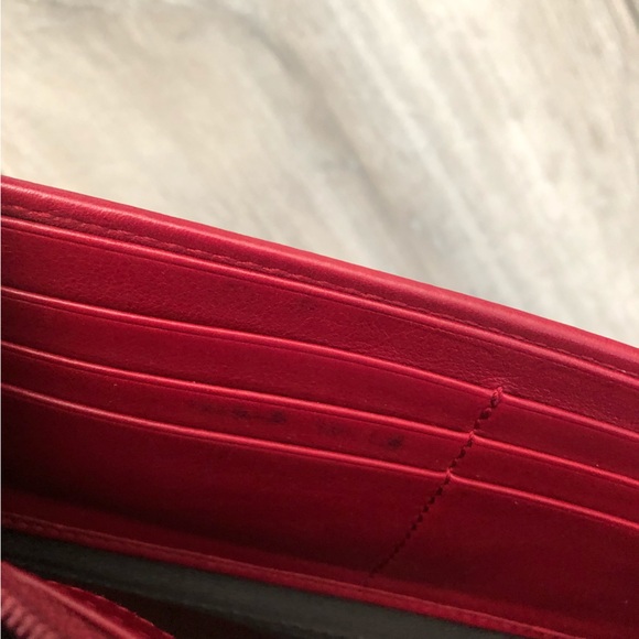 Gucci Monogram Long Wallet GG logo interlocking heart authentic gucci wallet - Picture 12 of 16